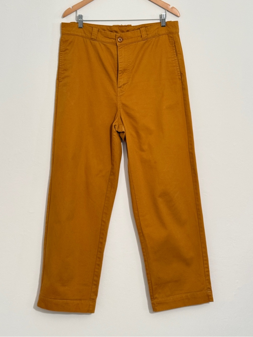 Urban Outfitters UO Mustard Cotton Chino Skate Pants Men’s Relaxed